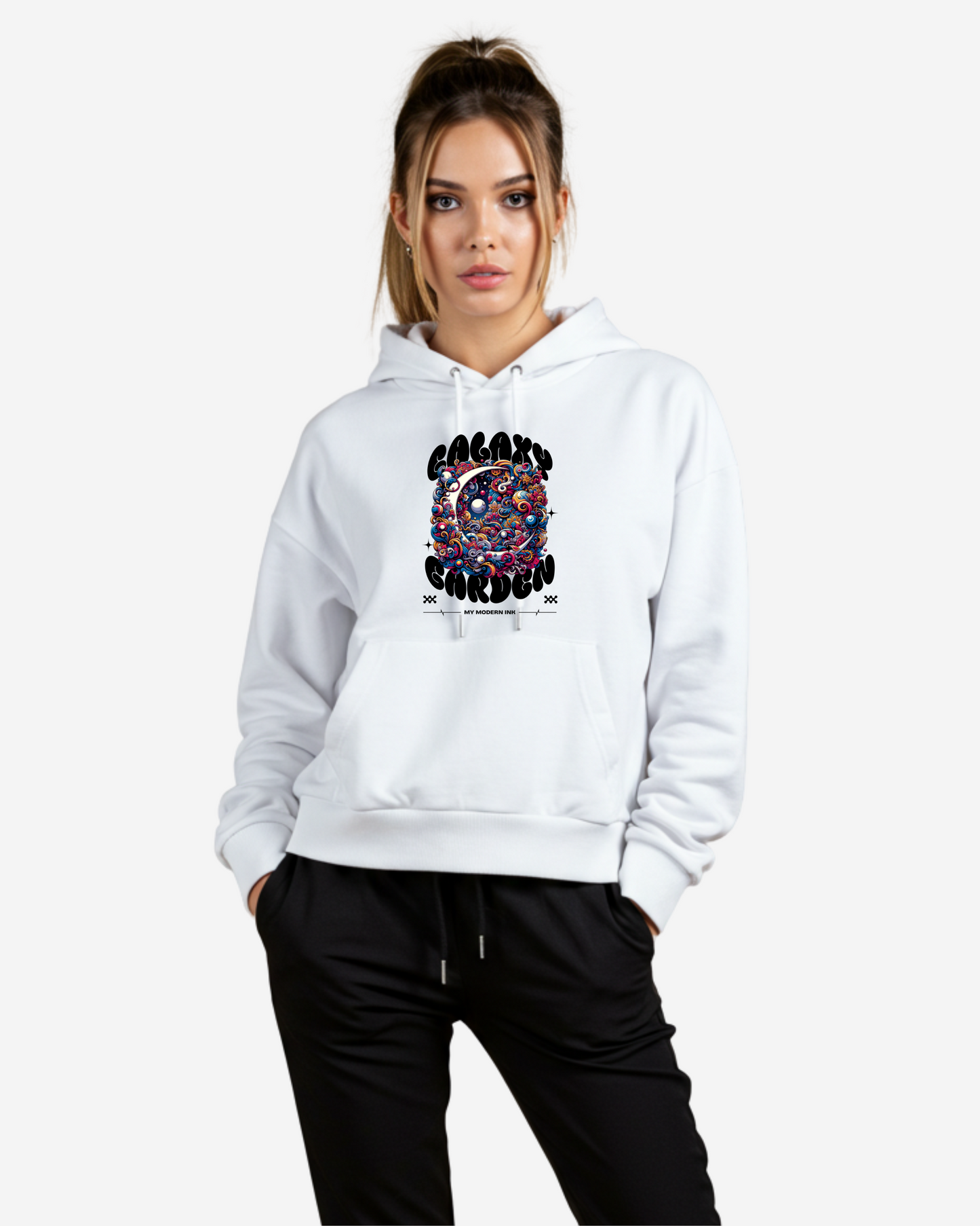 Galaxy Garden Women's Oversized Hoodie