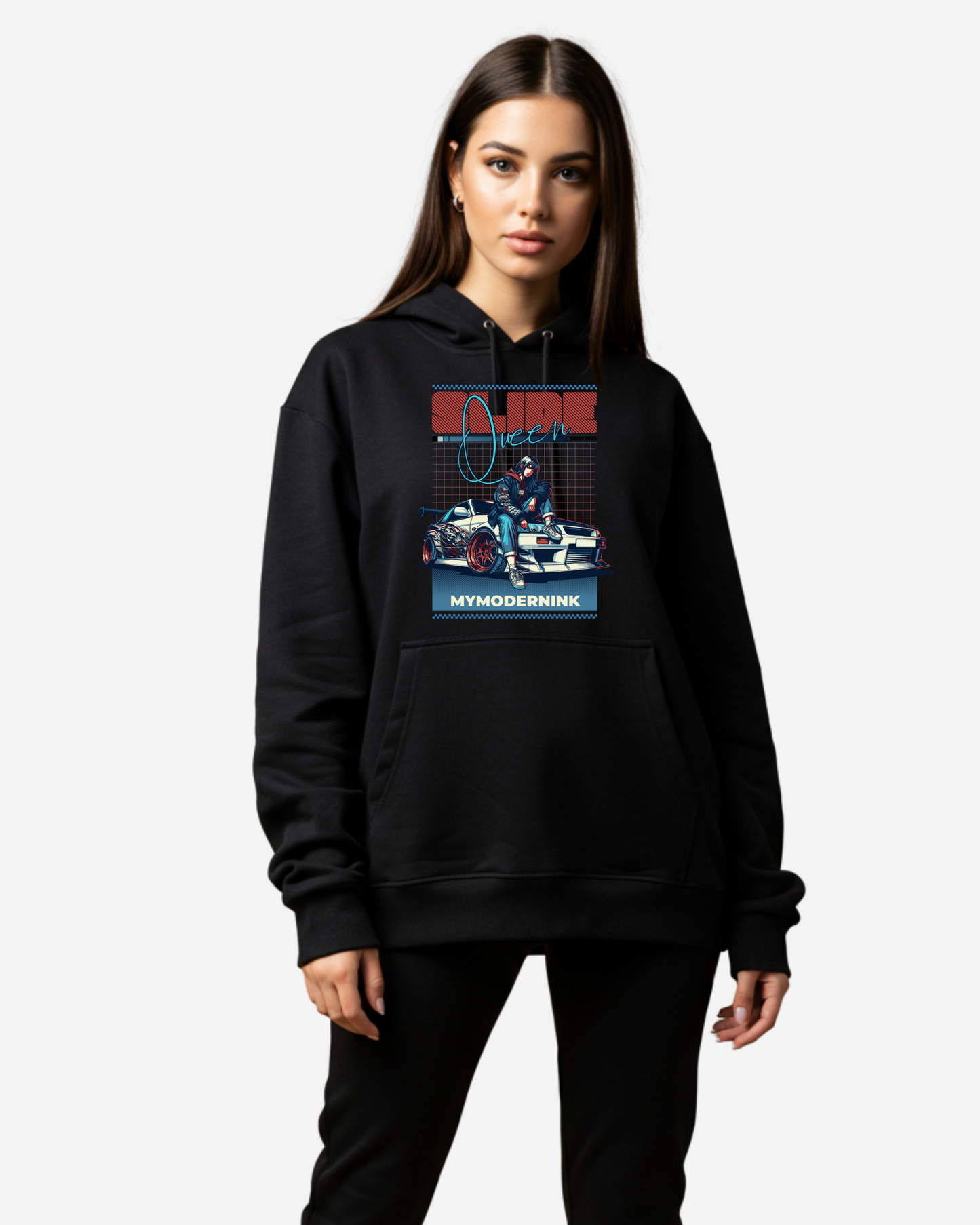 Slide Queen Women's Oversized Hoodie