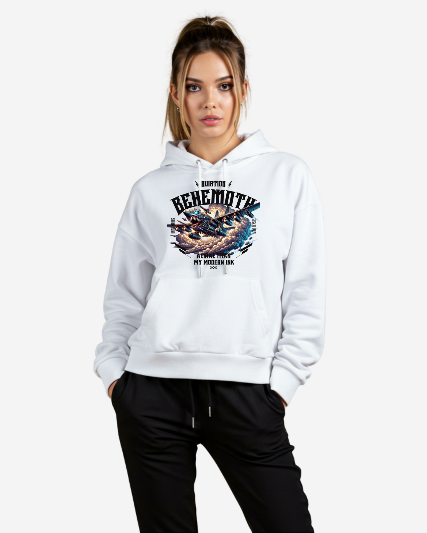 Aerial Titan Women's Oversized Hoodie