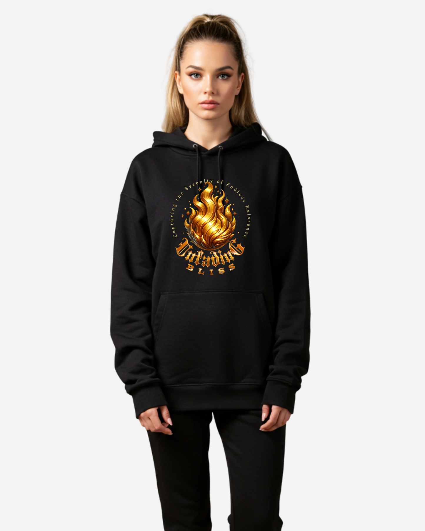 Unfading Bliss Women's Oversized Hoodie