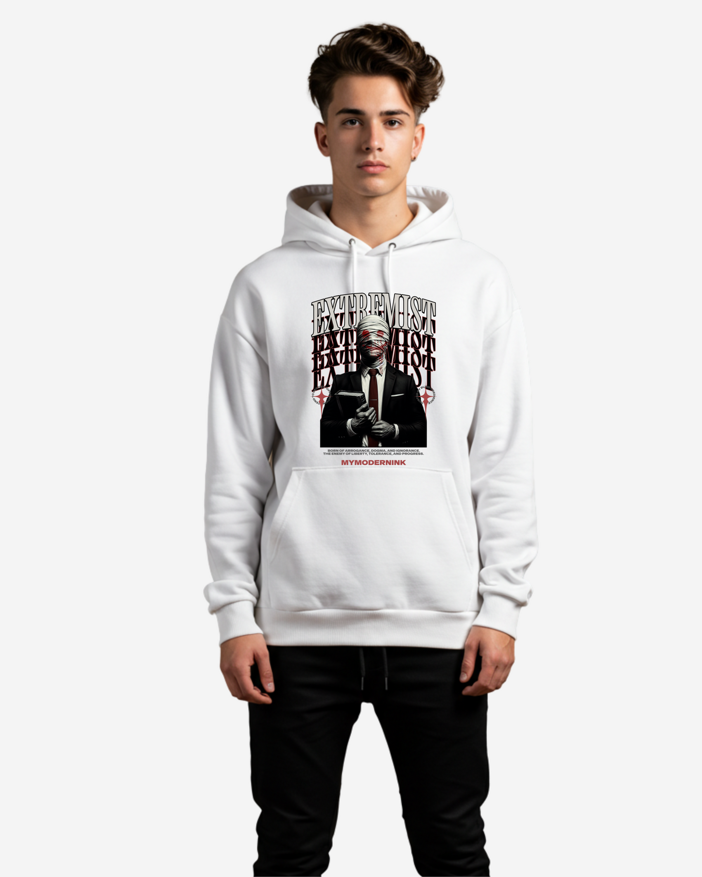 Extremist Men's Oversized Hoodie