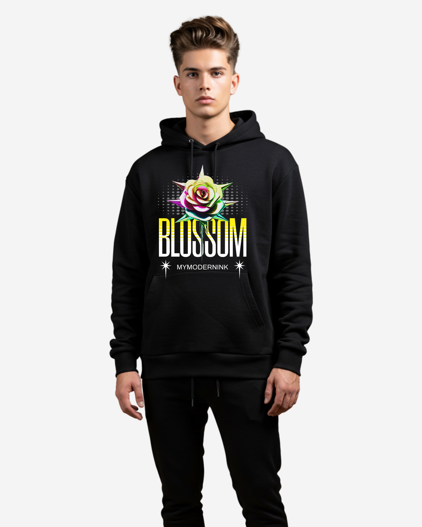 Blossom Men's Oversized Hoodie