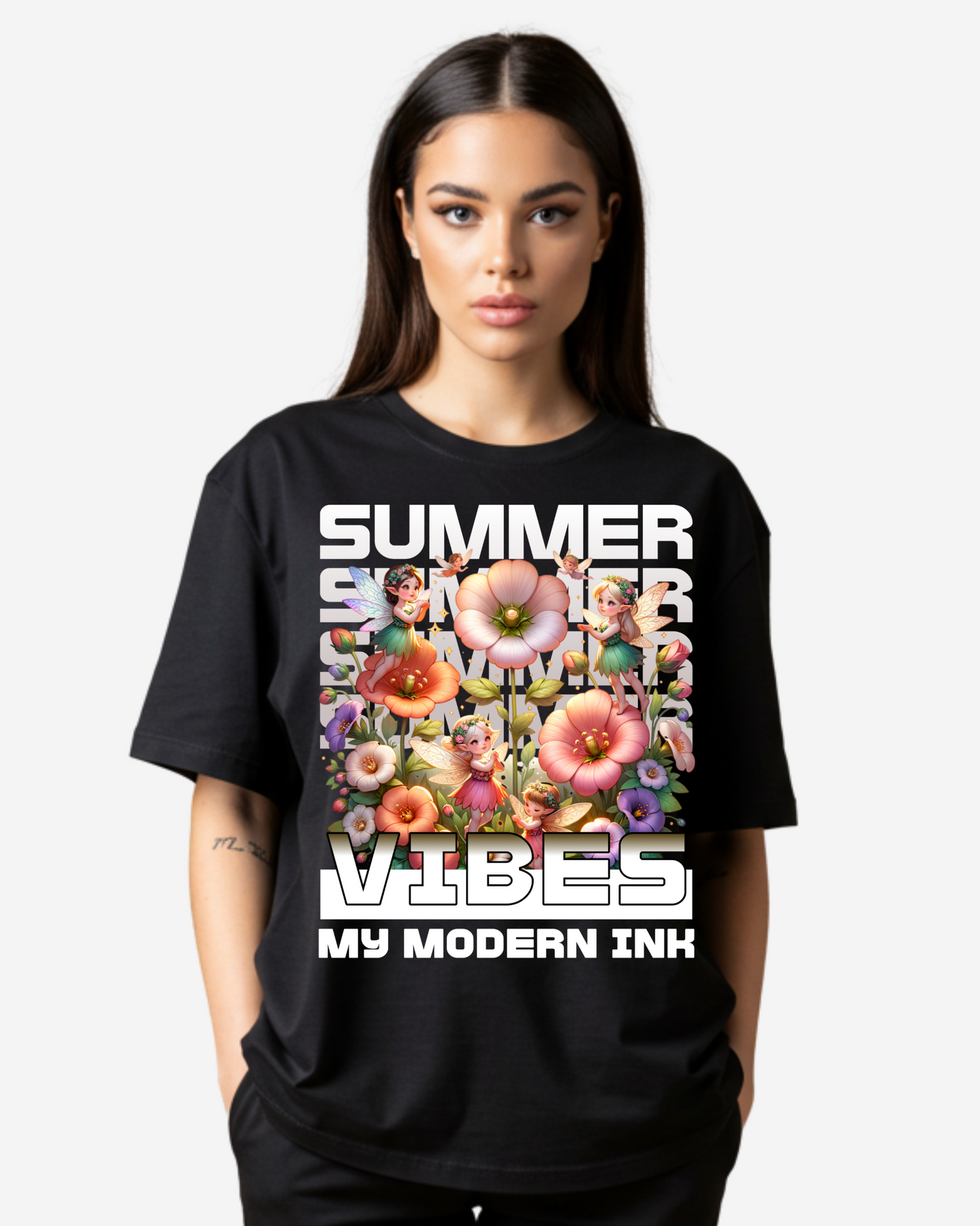 Summer Vibes Women's Oversized T-Shirt
