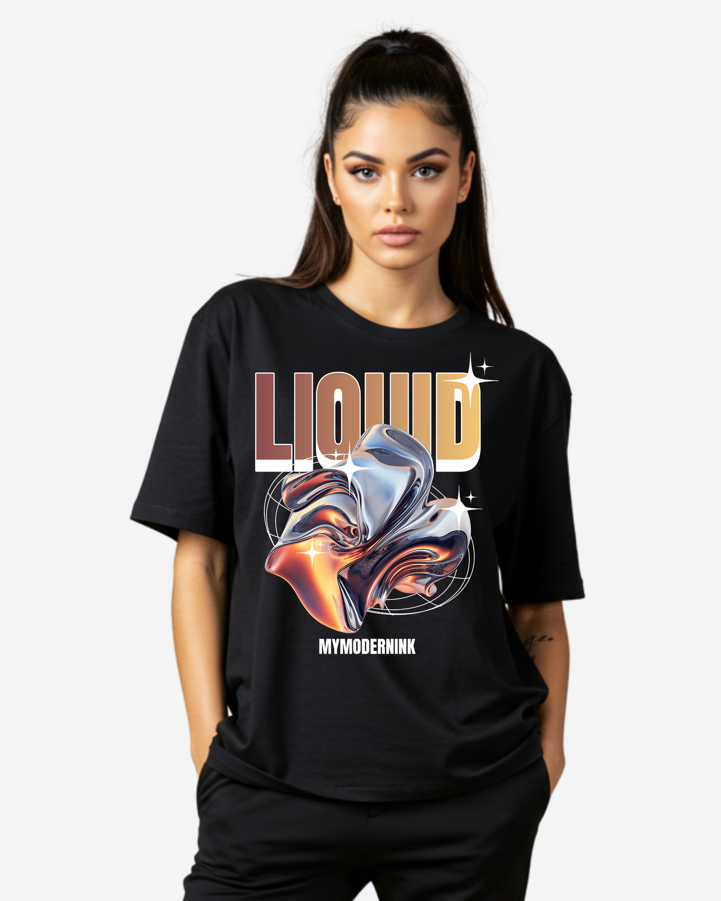 Liquid Women's Oversized T-Shirt