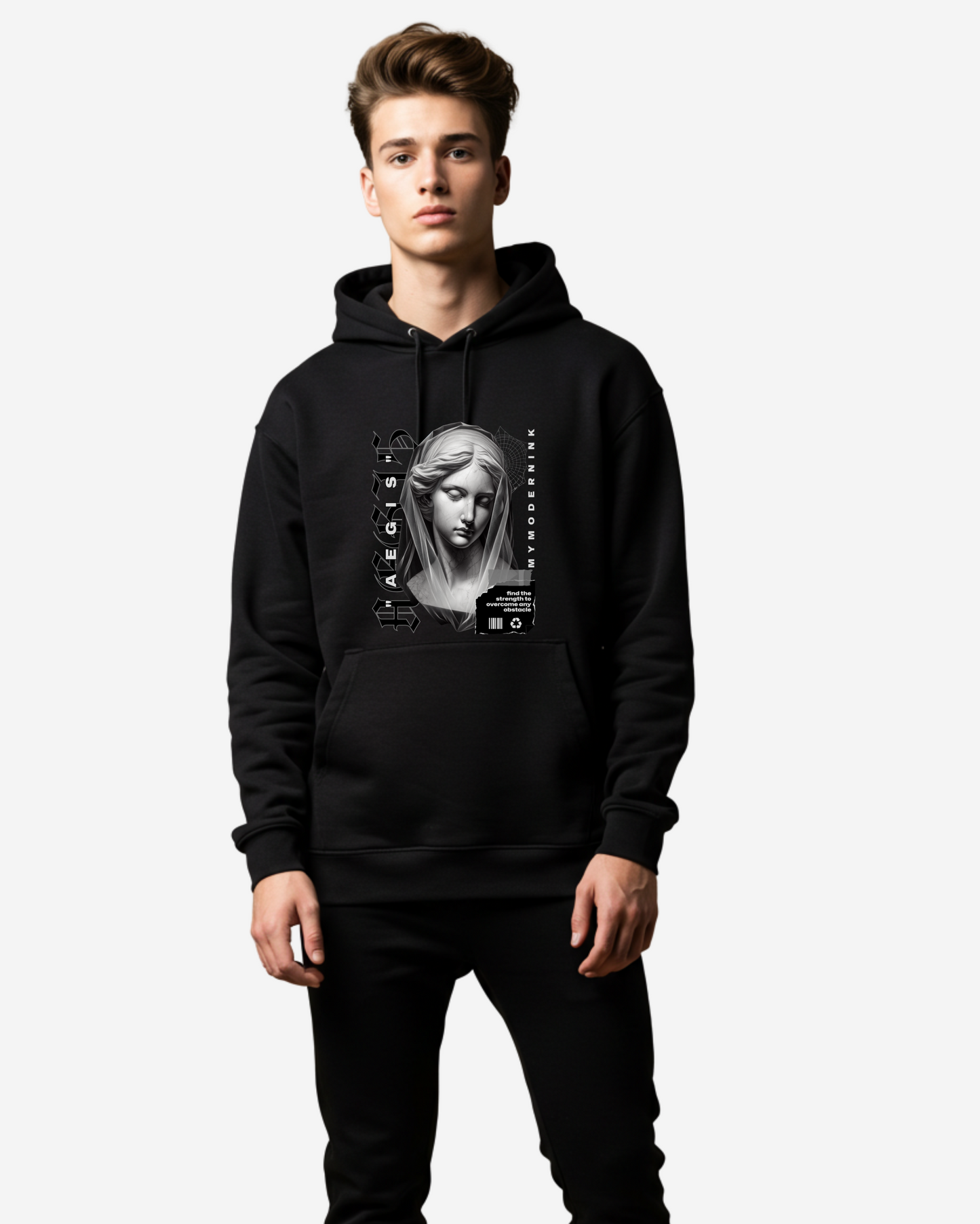Streetwear Graphic Men's Oversized Hoodie