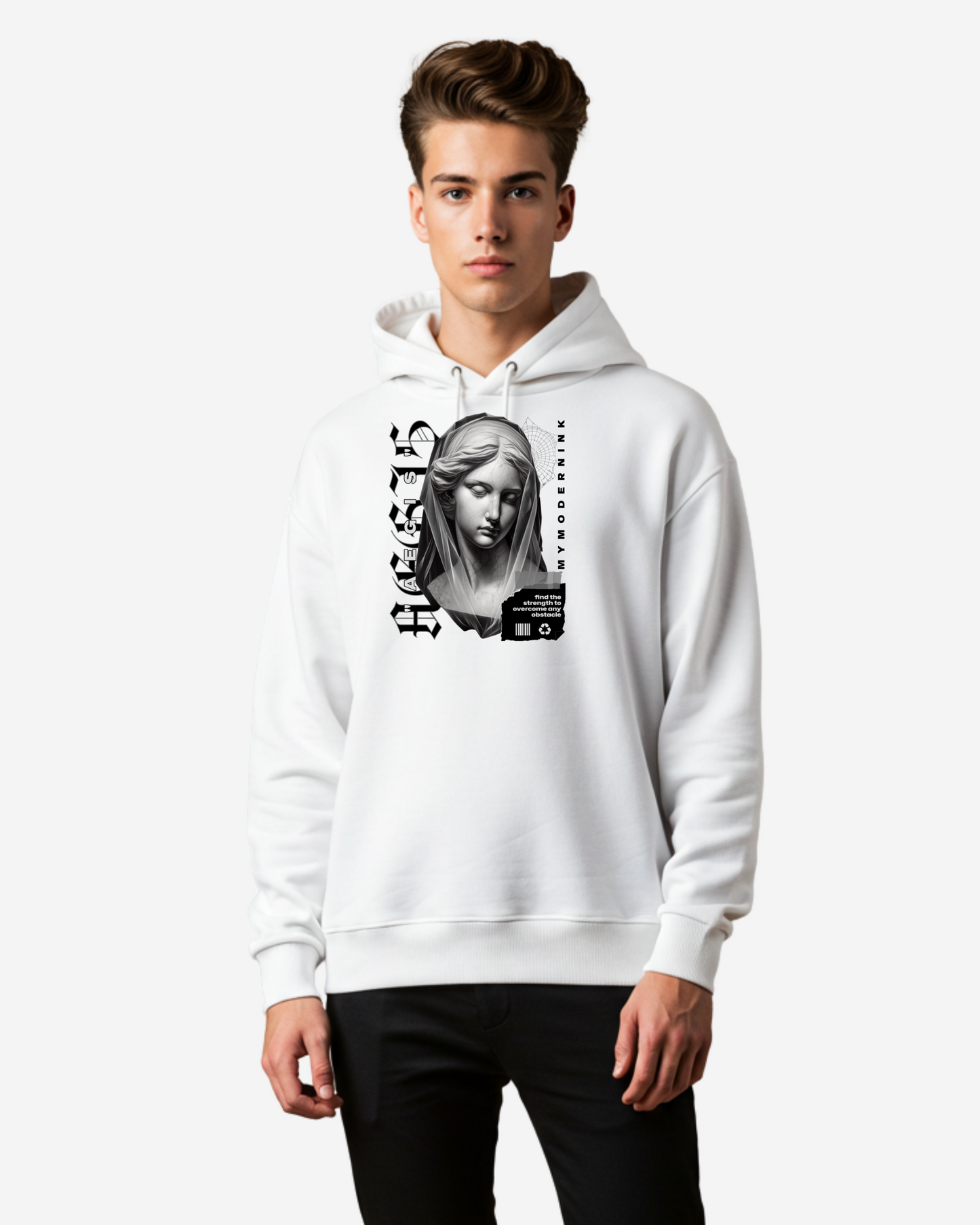 Streetwear Graphic Men's Oversized Hoodie
