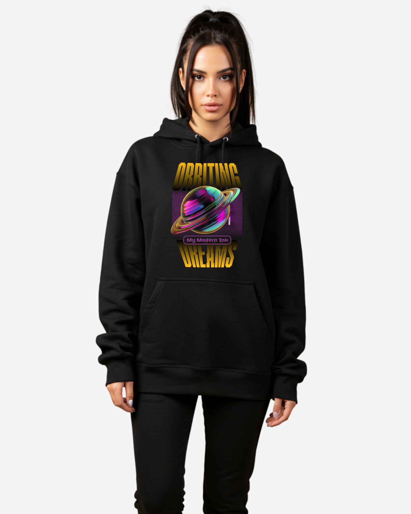Orbiting Dreams Women's Oversized Hoodie