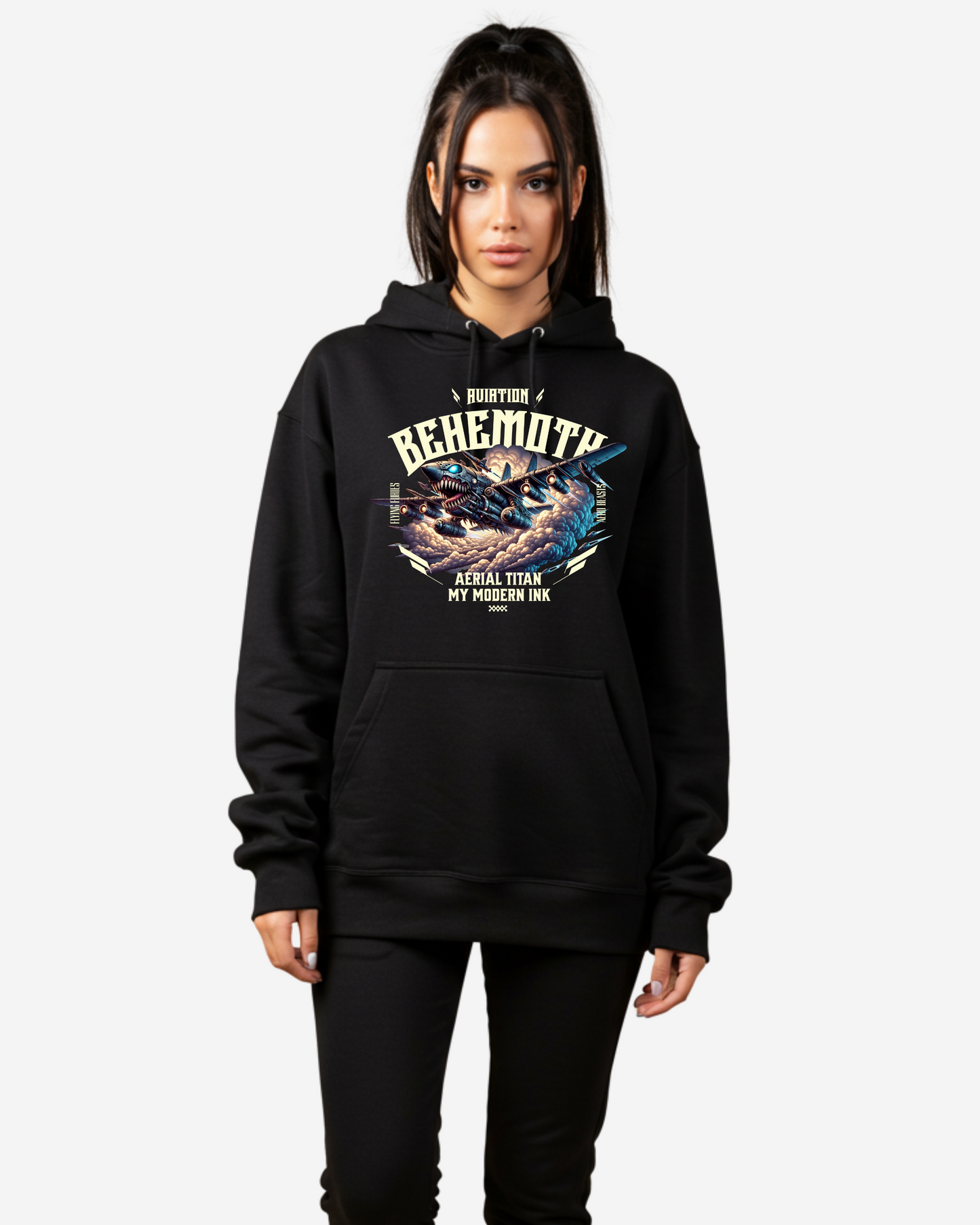 Aerial Titan Women's Oversized Hoodie