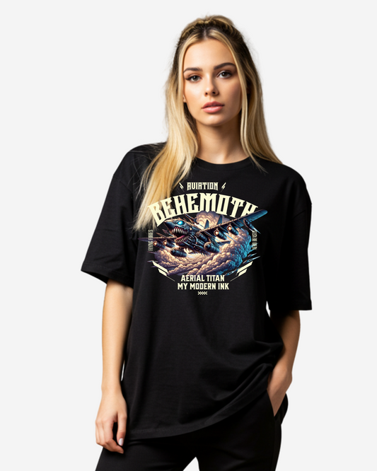 Aerial Titan Women's Oversized T-Shirt