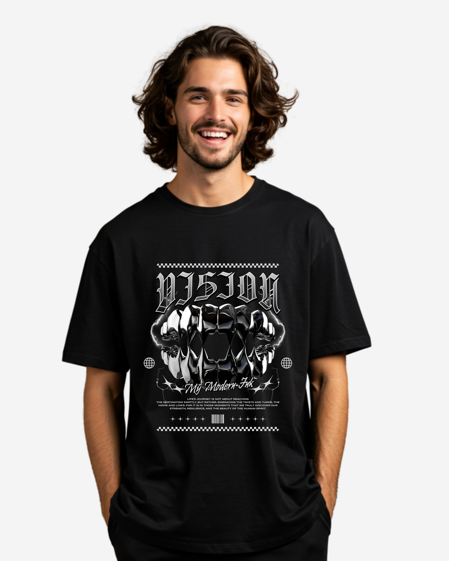 Vision 2 Men's Oversized T-Shirt