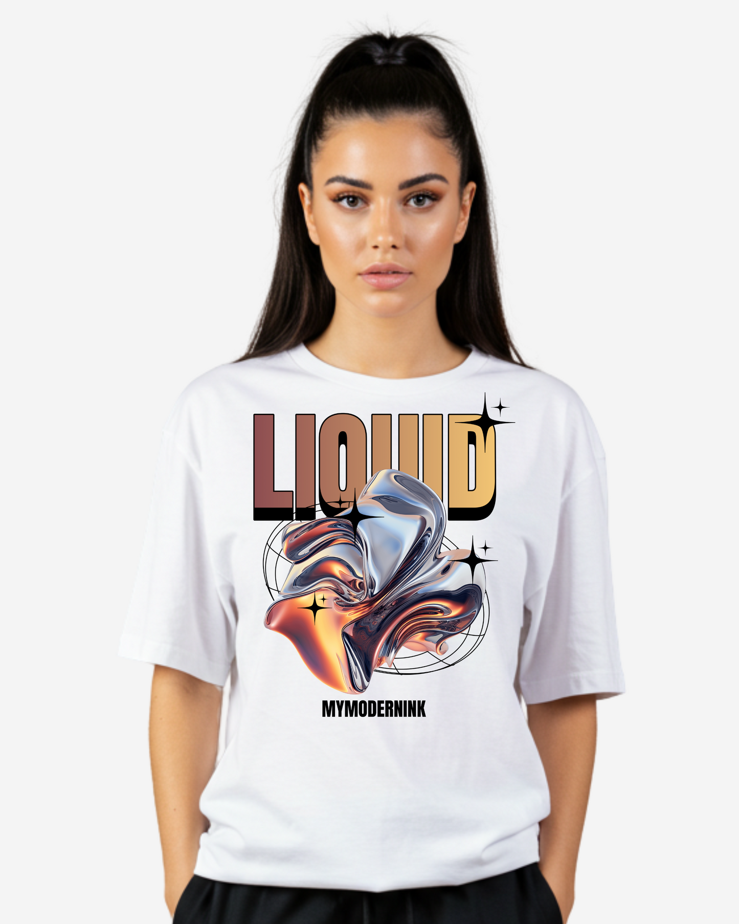 Liquid Women's Oversized T-Shirt