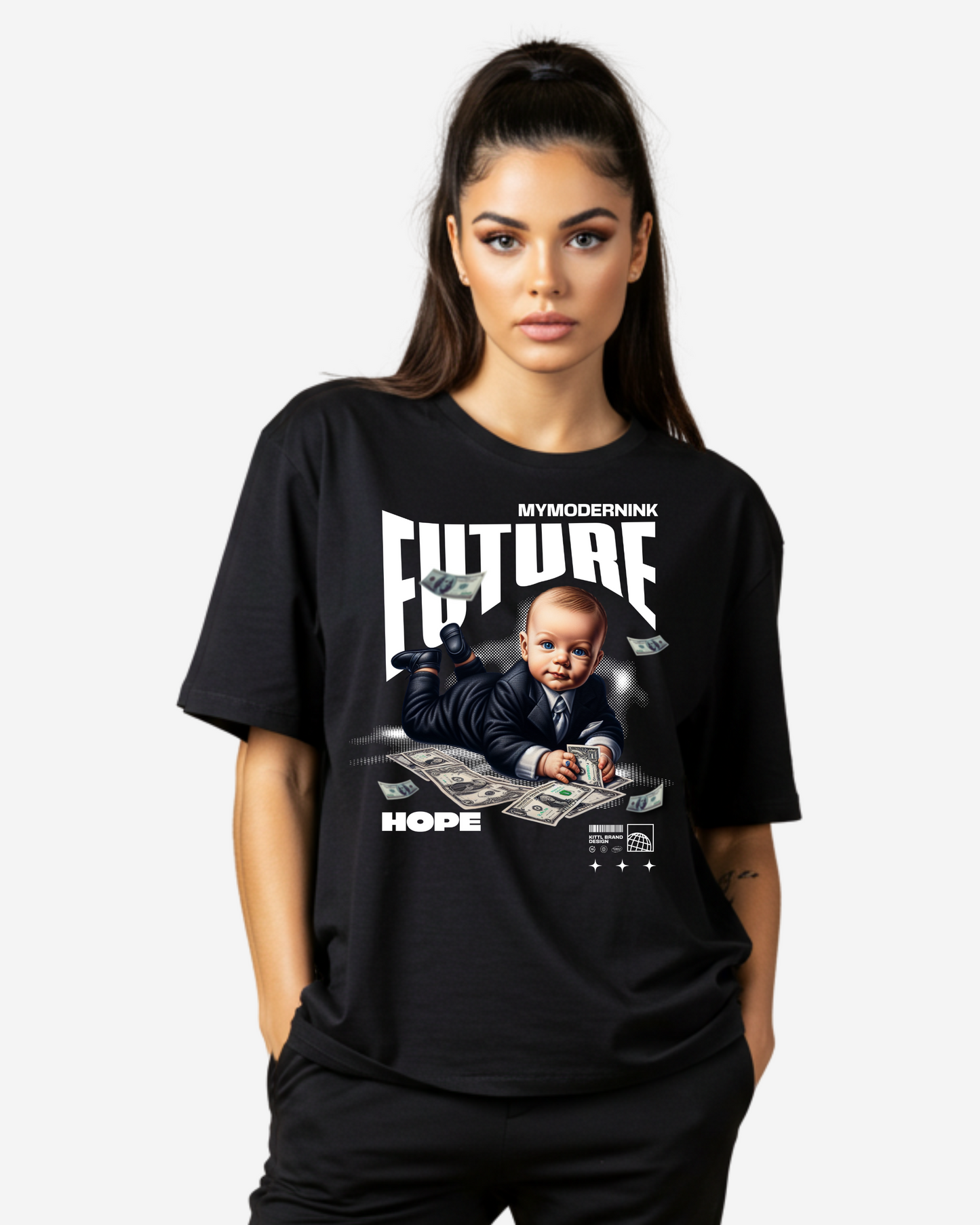 Future Hope Women's Oversized T-Shirt