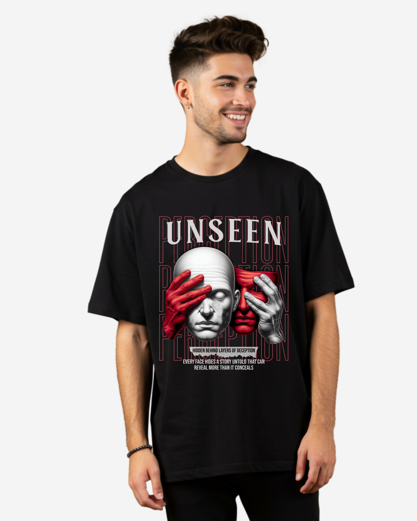Unseen Men's Oversized T-Shirt