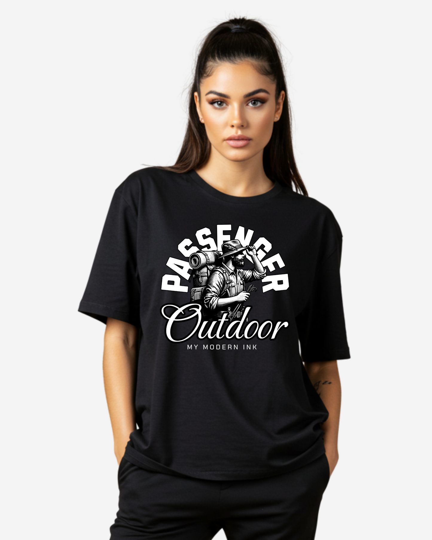 Passenger Outdoor Women's Oversized T-Shirt
