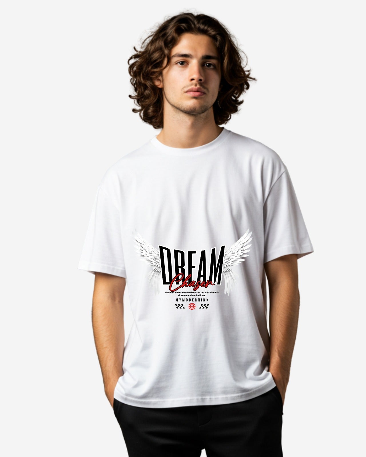 Dream Chaser Men's Oversized T-Shirt