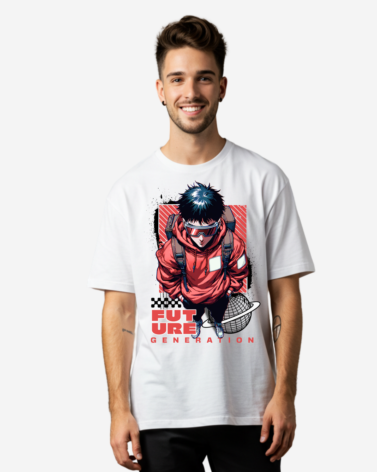Future Generation Men's Oversized T-Shirt