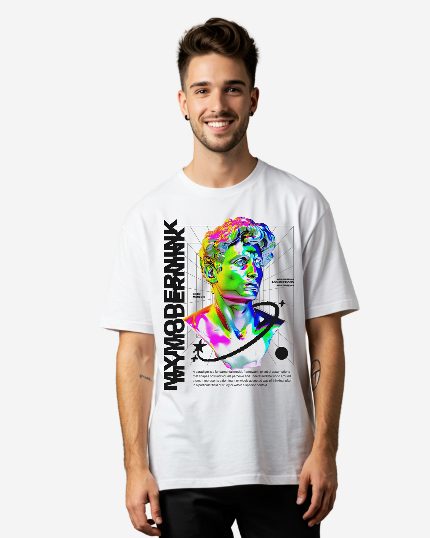 My Modern Streetwear Men's Oversized T-Shirt