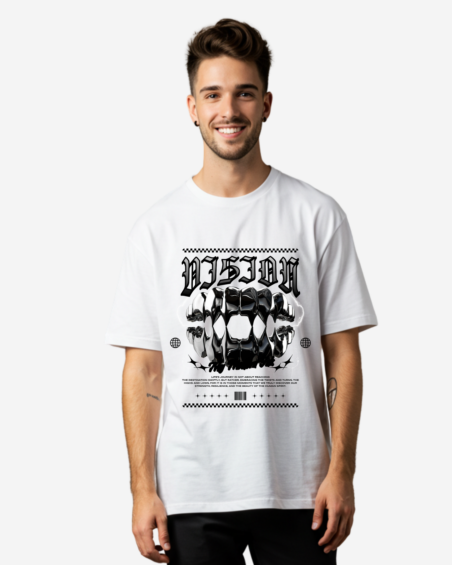 Vision 2 Men's Oversized T-Shirt