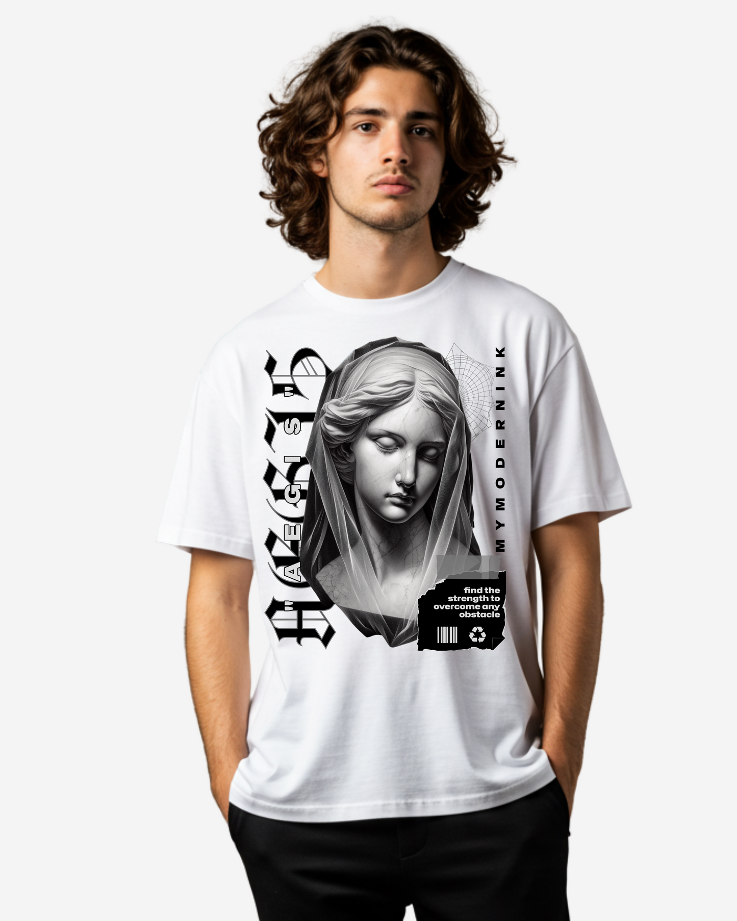 Streetwear Graphic Men's Oversized T-Shirt