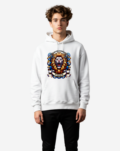 A Powerful Lion Men's Oversized Hoodie