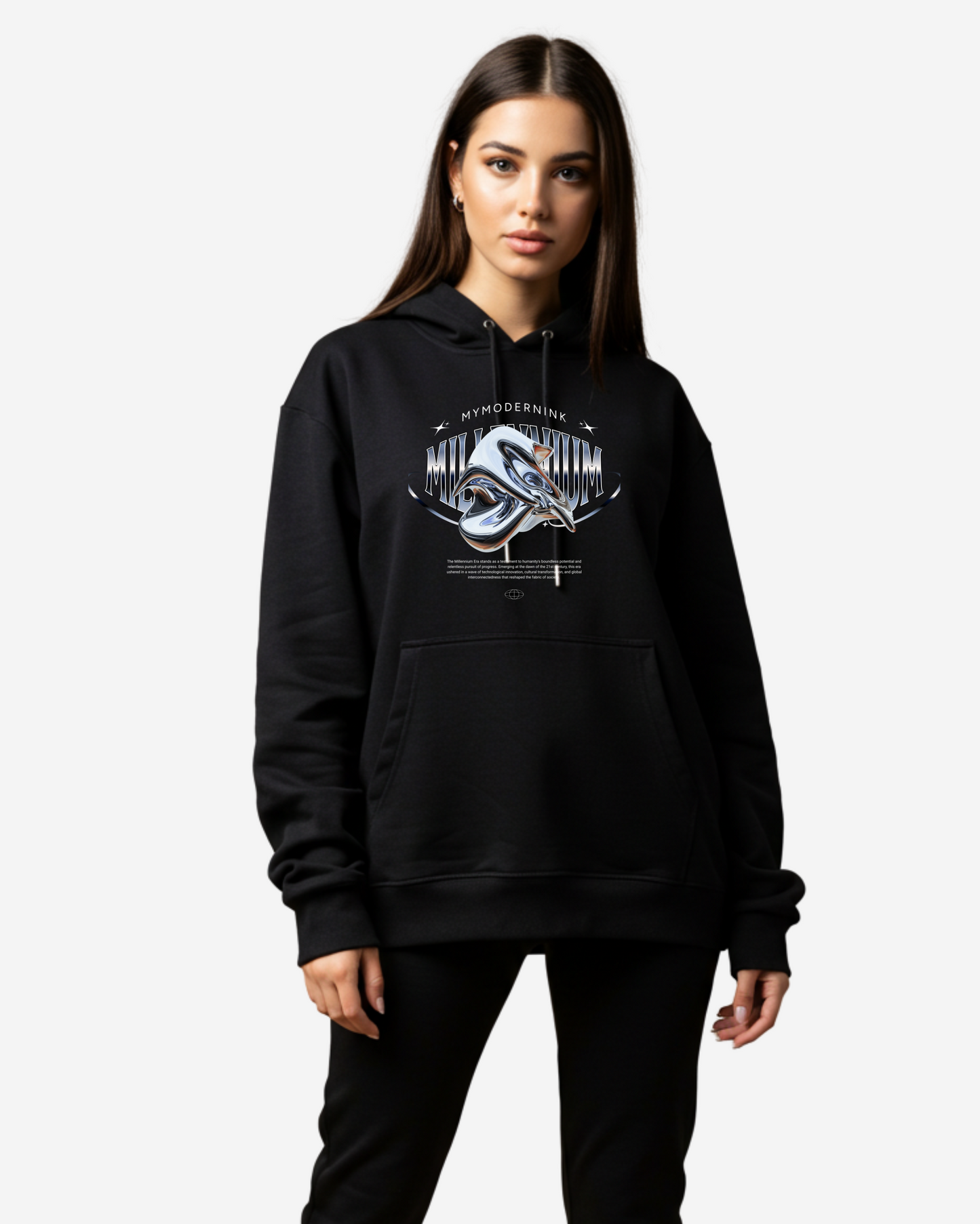 Millennium Era Women's Oversized Hoodie