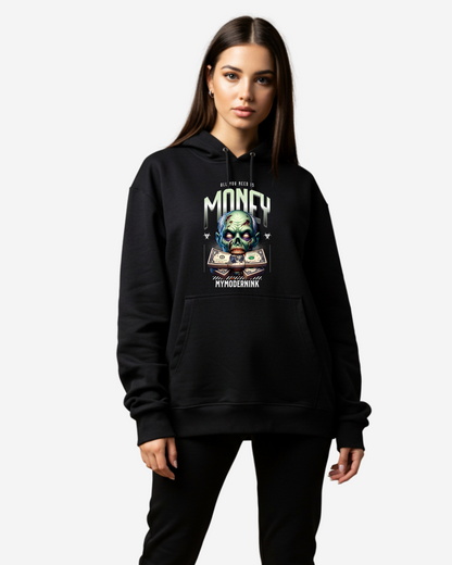 Money Zombie Women's Oversized Hoodie