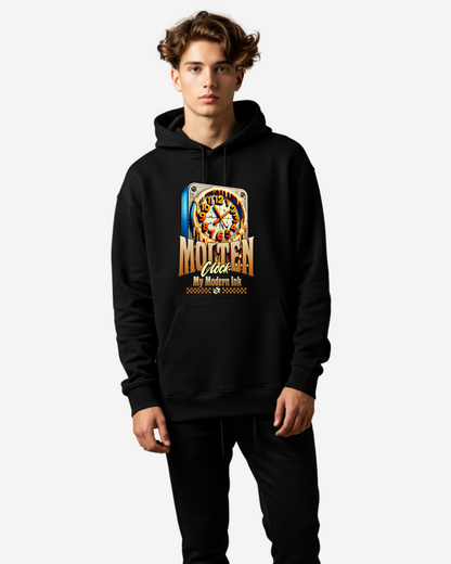 Dripping Time Men's Oversized Hoodie