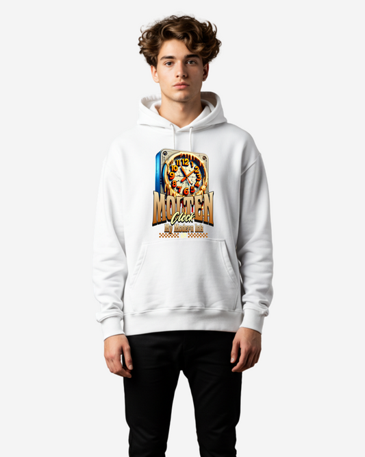 Dripping Time Men's Oversized Hoodie