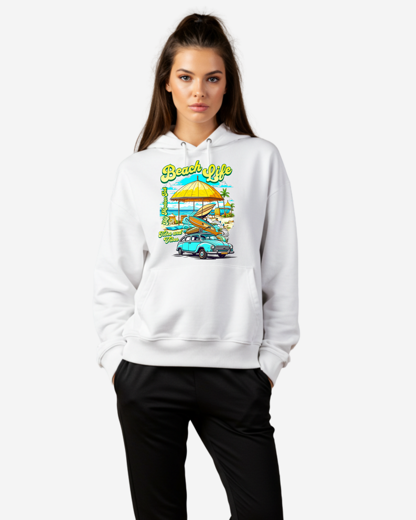 Beach Life Women's Oversized Hoodie