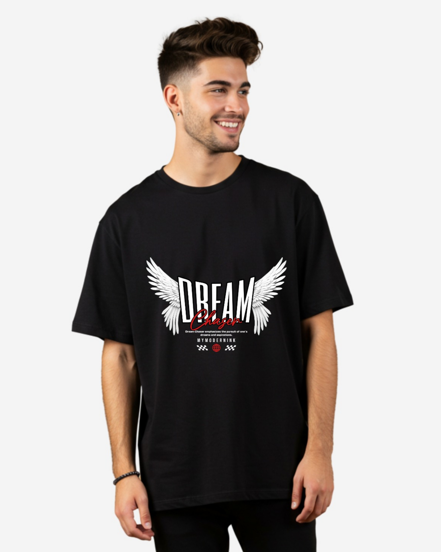 Dream Chaser Men's Oversized T-Shirt