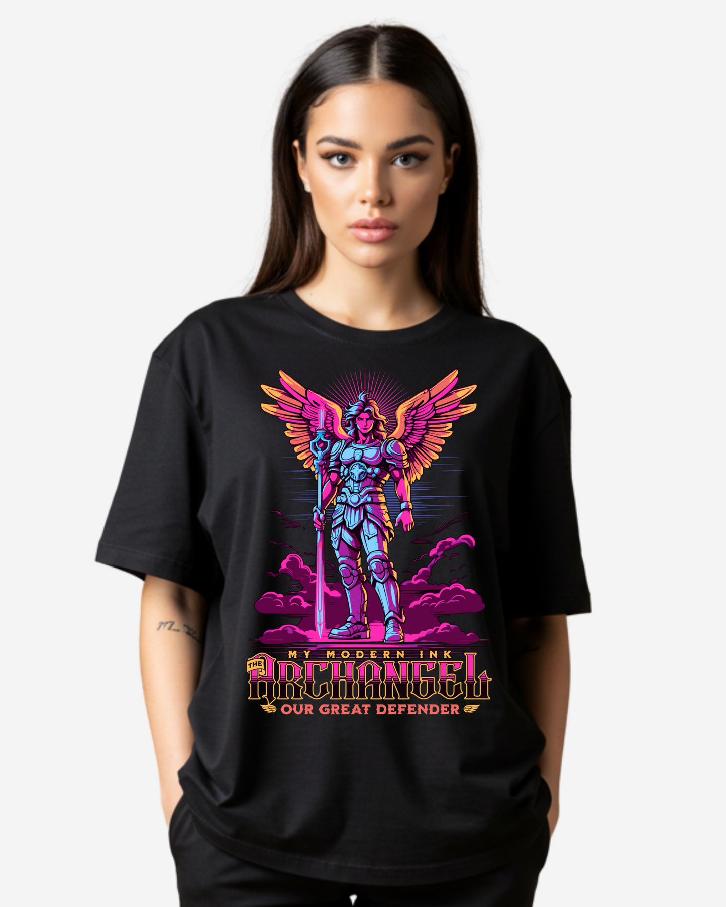 The Archangel Women's Oversized T-Shirt