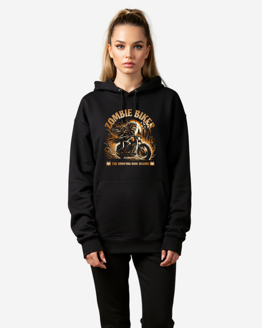 Zombie Biker Women's Oversized Hoodie