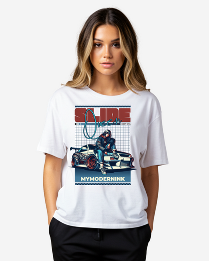 Slide Queen Women's Oversized T-Shirt