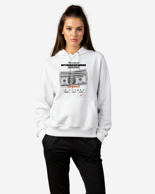 Streetwear Money Graphic Women's Oversized Hoodie
