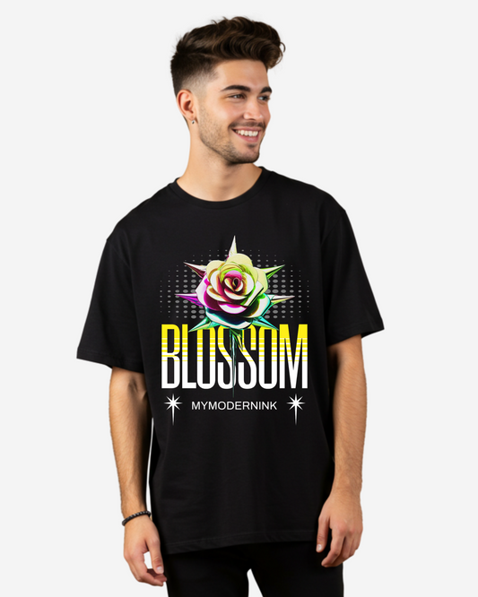 BLOSSOM Men's Oversized T-Shirt