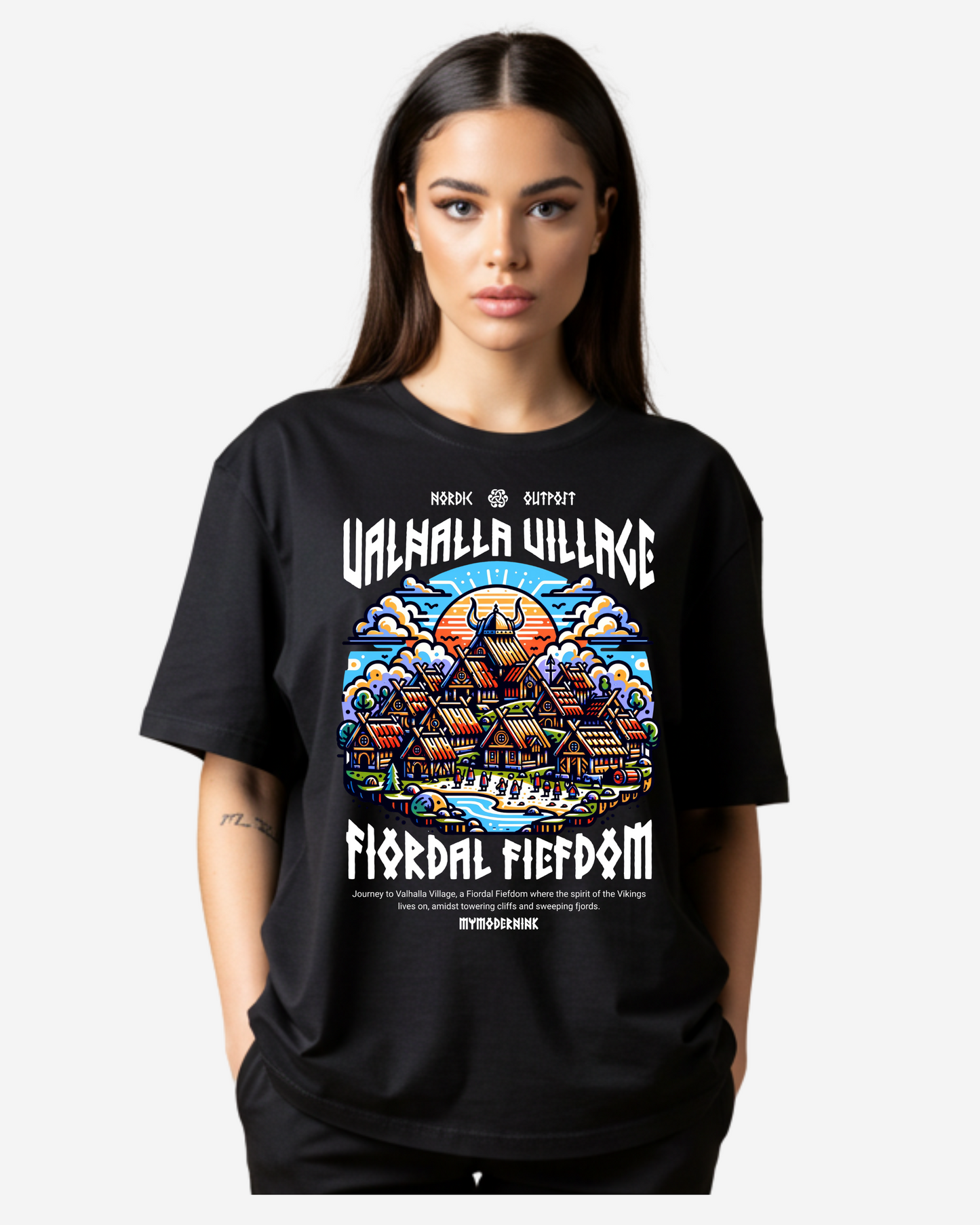 Nordic Outpost Women's Oversized T-Shirt