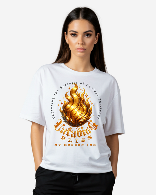 Unfading Bliss Women's Oversized T-Shirt