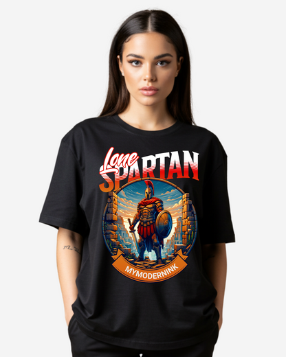 Lone Spartan Women's Oversized T-Shirt
