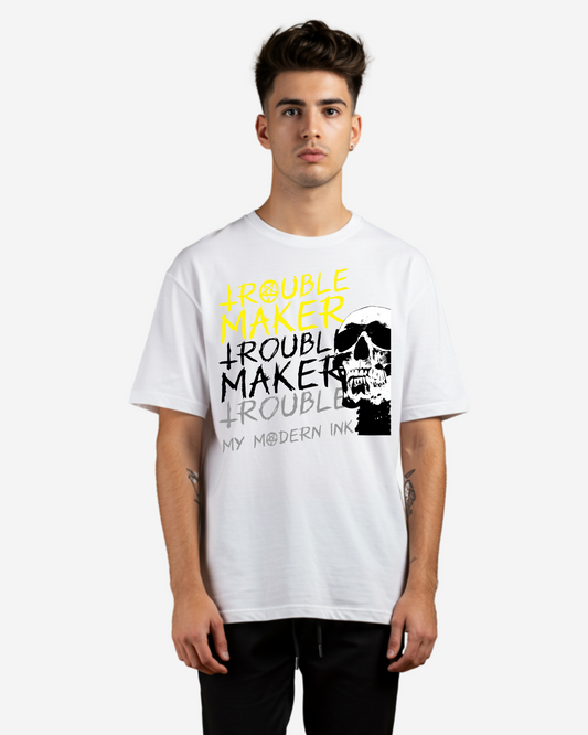 Trouble Maker Men's Oversized T-Shirt
