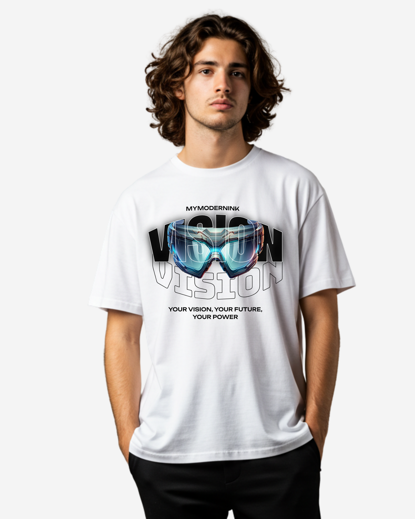 Vision Men's Oversized T-Shirt