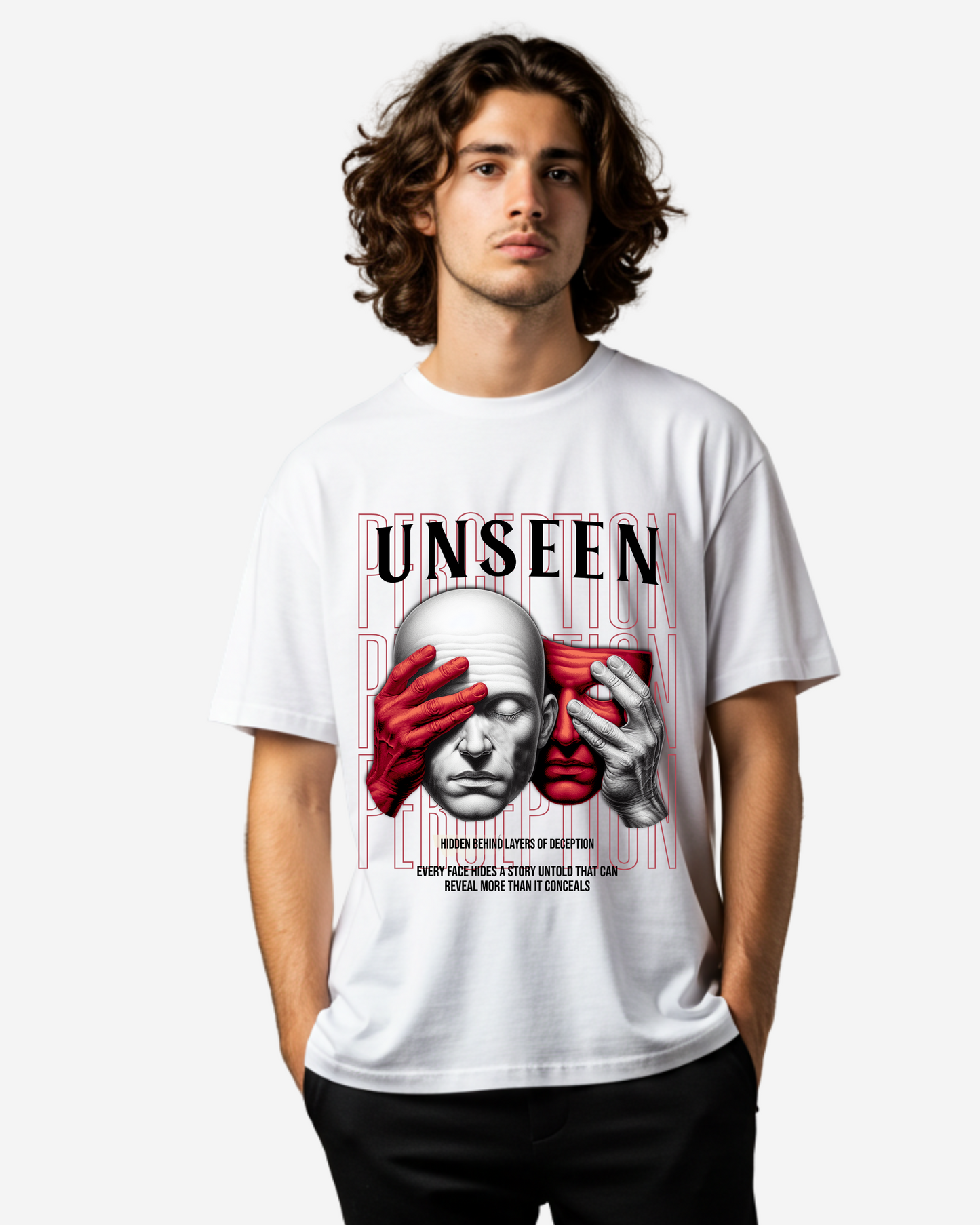 Unseen Men's Oversized T-Shirt